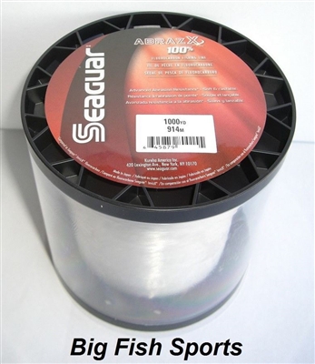 SEAGUAR ABRAZX 100% FLUOROCARBON- 1000YDS