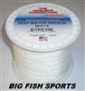 80LB-600YD WOODSTOCK DEEP WATER WHITE BRAIDED DACRON FISHING LINE #600/80W