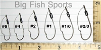 EAGLE CLAW WEEDLESS FISHING HOOKS, 40 PACK #449WA