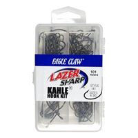 EAGLE CLAW KAHLE HOOK ASSORTMENT- 101 PIECES #ECKHLA3