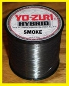 6LB-600YD SMOKE YO-ZURI HYBRID Fluorocarbon Fishing Line
