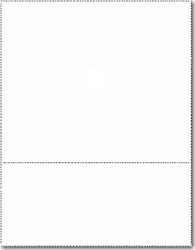 Invoice Paper - 1 Perf