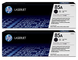 Genuine CE285A Toner Cartridge 2 Pack for P1102W - New