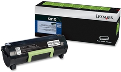 Genuine Lexmark MS410/MS510/MS610 Series Return Program Toner Cartridge (501X) - 50F1X00