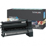 Genuine Lexmark C780/C782/X782 Cyan Return Program Toner Cartridge - CC780A1CG