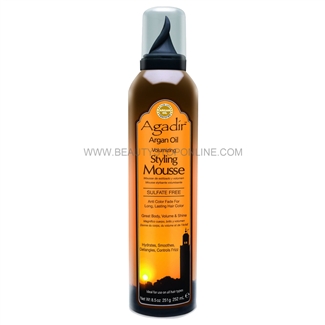 Agadir Argan Oil Volumizing Styling Mousse, 8.5 oz