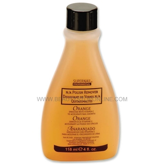 SuperNail Orange Polish Remover 4 oz