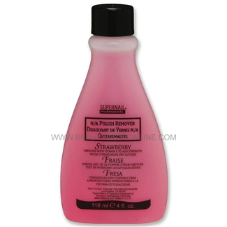 SuperNail Strawberry Polish Remover 4 oz