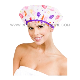 Betty Dain Flower Power Shower Cap 5180