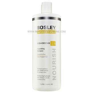 Bosley Bos Defense Nourishing Shampoo For Color-Treated Hair, 33.8 oz