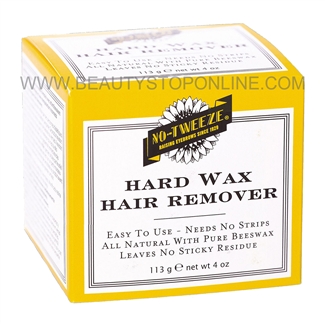 No-Tweeze Hard Wax Hair Remover - 4 oz