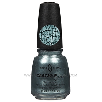 China Glaze Crackle Metals Nail Polish - Oxidized Aqua 80766