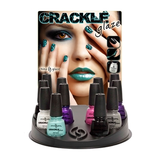 China Glaze Crackle Nail Polish - 12 Piece Counter Display