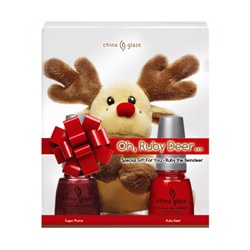 China Glaze Holiday Prepack - Oh Ruby Deer