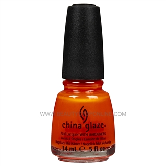 China Glaze Nail Polish - Orange Knockout 70641