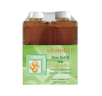 Clean & Easy Large Vitamin E Wax Refill (6pk)