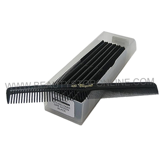 Cleopatra 400 All Purpose 7"  Back Styler Comb 12 Piece