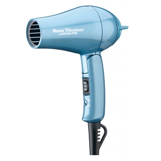 BaByliss PRO Nano Titanium Travel Hair Dryer BABNT053T