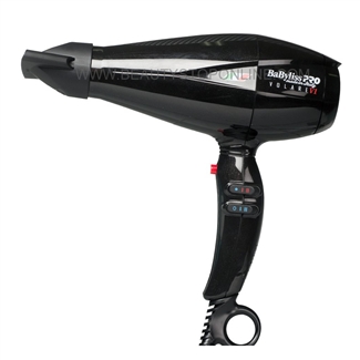 BaByliss PRO Nano Titanium Volare V1 Full-Size Dryer Black BABFV1