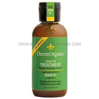 DermOrganic Leave-in Treatment w/ Argan Oil, 4 oz