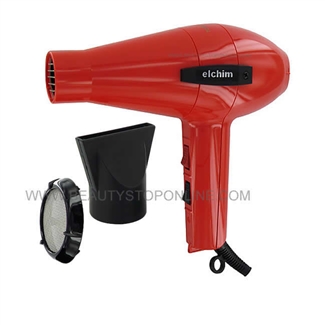Elchim 2001 Professional Hair Dryer - Red