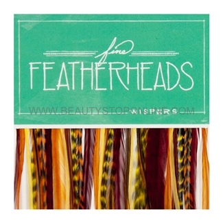 Fine FeatherHeads Wispers Autumn - Extra Longs