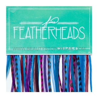 Fine FeatherHeads Wispers Mulberry - Extra Longs