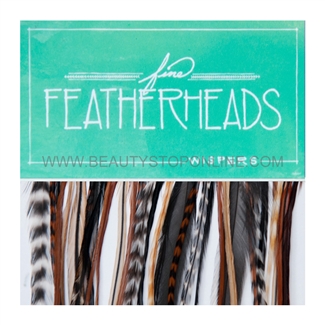 Fine FeatherHeads Wispers Natural - Longs