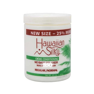 Hawaiian Silky No-Base Regular Relaxer - 20 oz