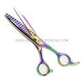 Hasami Y60-R14 Rainbow 6" 14 Teeth Texturizing Shear