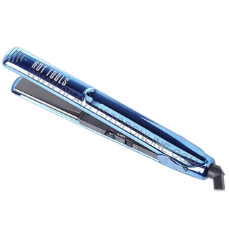 Hot Tools Blue Ice Titanium Mid-Size Salon Flat Iron 3/4" HTBL15