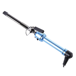 Hot Tools Blue Ice Titanium Ribbon Spring Curling Iron HTBL1143