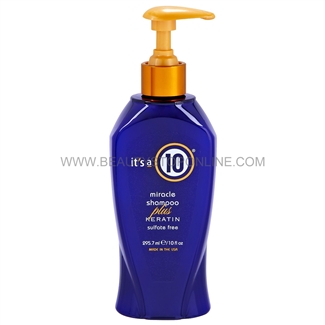 It's a 10 Miracle Shampoo Plus Keratin, 10 oz