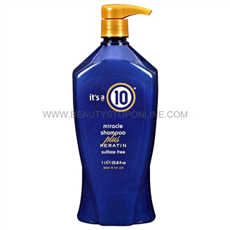 It's a 10 Miracle Shampoo Plus Keratin, 33.8 oz