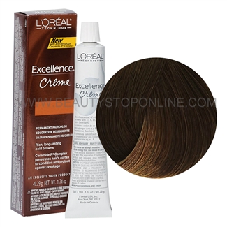 L'Oreal Excellence Browns Extreme Creme - Light Beige Brown #BR6 | BeautyStopOnline.com