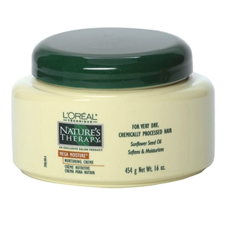 L'Oreal Nature's Therapy Mega Moisture Nurturing Creme Conditioner 16 oz.