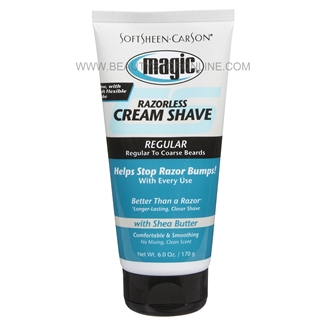 Magic Shave Razorless Cream Shave, Regular