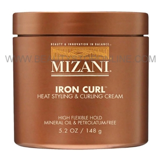 Mizani Iron Curl Heat Styling and Curling Cream 5.2 oz