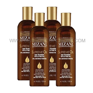 Mizani Supreme Oil Silicone & Mineral Oil Free 4/pk