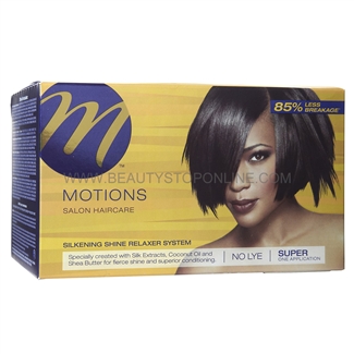 Motions Silkening Shine Relaxer System Super