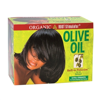 Organic Root Stimulator Olive Oil Built-In Protection No-Lye Relaxer Extra Strength