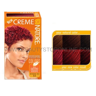 Creme of Nature Nourishing Hair Color 6.6 Intensive Red