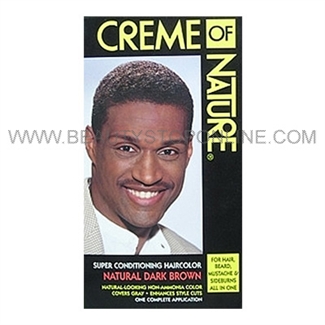 Creme of Nature Men's Hair Color Natural Dark Brown