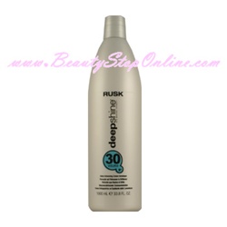 Rusk Deep Shine Bio-Marine Therapy Shine Enhancing Cream Developer - 1 Liter (30 Volume)