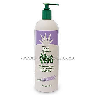 Triple Lanolin Aloe Vera with Lavender Hand and Body Lotion - 20 oz