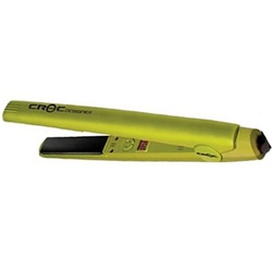 TurboIon Croc Designer Flat Iron - 1" - Green (#891614)