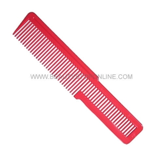 Wahl Flat Top Hair Cutting Comb - Red