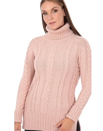 Women Blush Designer Knit Sweater