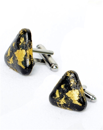 Janick Luxury Hand-Crafted Cuff Links | Golden Triangle
