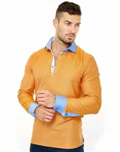 Maceoo Polo L Orange 0009